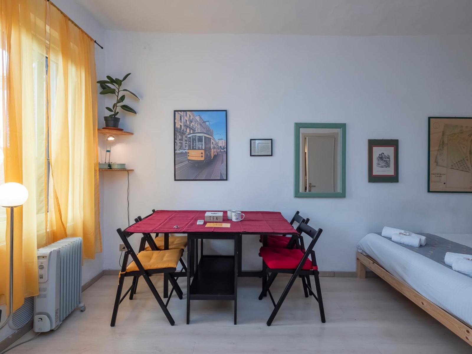 Xenia Apartments - Luminous Studio At Navigli Tram Theme Milano Esterno foto
